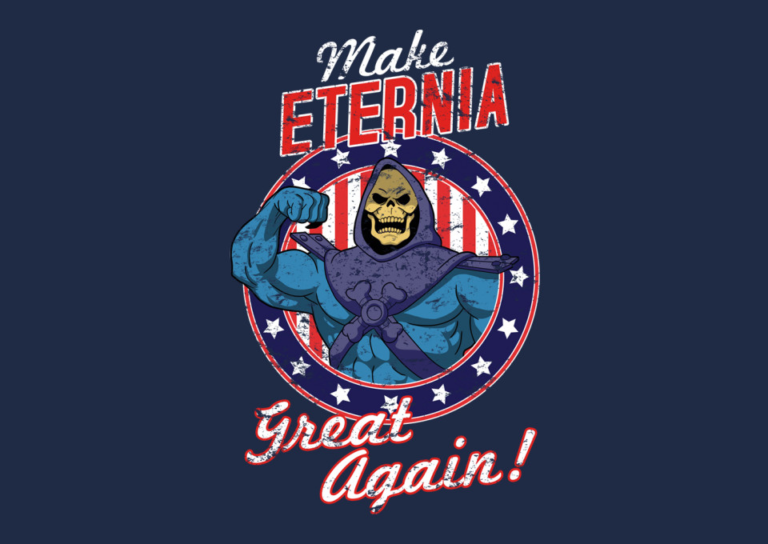 t shirt make eternia great again