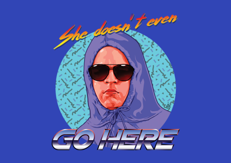 she doesnt even go here shirt